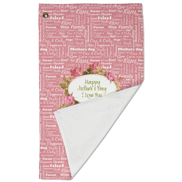 Mother's Day Golf Towel - Folded (Large)