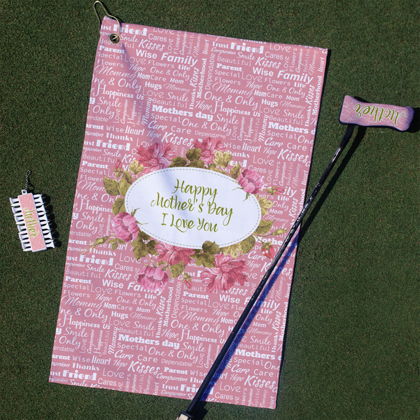 Custom Mother's Day Golf Towel Gift Set