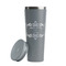 Mother's Day Grey RTIC Everyday Tumbler - 28 oz. - Lid Off