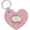 Mother's Day Heart Plastic Keychain