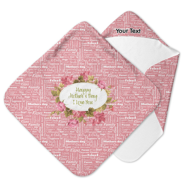 Custom Mother's Day Hooded Baby Towel
