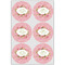Mother's Day Icing Circle - Large - Set of 6