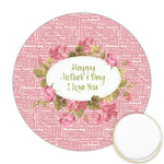 Mother's Day Printed Cookie Topper - Round