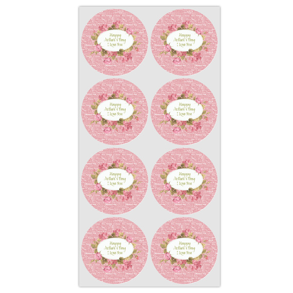 Mother's Day Icing Circle - Medium - Set of 8
