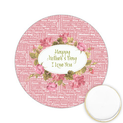 Mother's Day Printed Cookie Topper - 2.15"