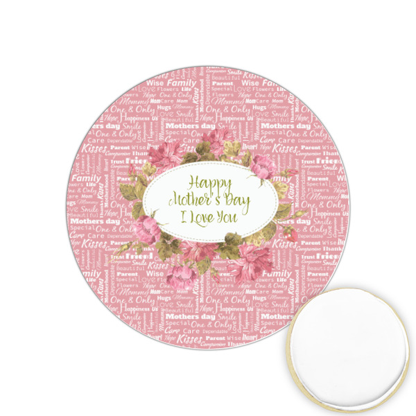 Custom Mother's Day Printed Cookie Topper - 1.25"