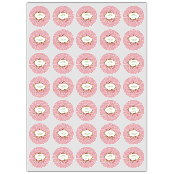 Mother's Day Icing Circle - XSmall - Set of 35