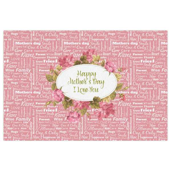 Mother's Day Indoor / Outdoor Rug - 4'x6' - Front Flat