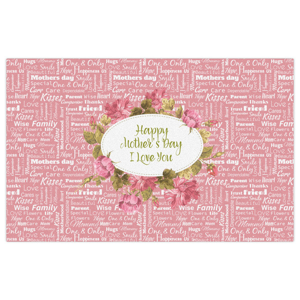 Mother's Day Indoor / Outdoor Rug - 5'x8' - Front Flat