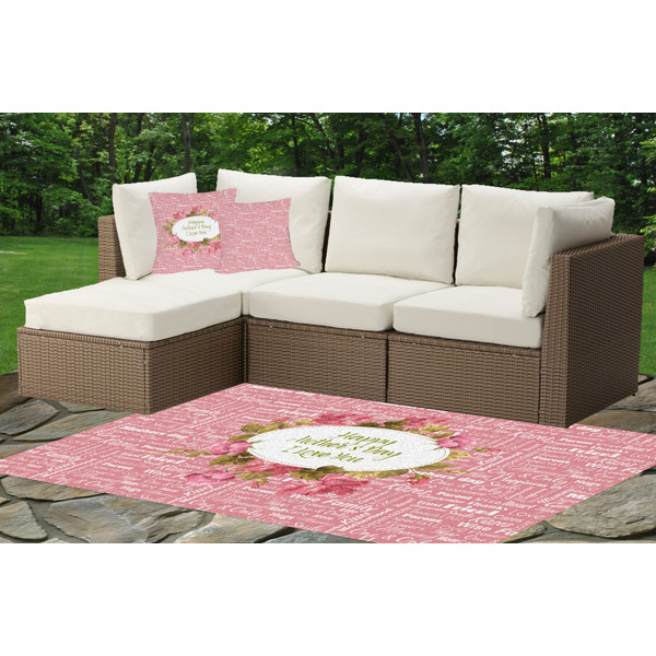 Mother's Day Indoor / Outdoor Rug & Cushions