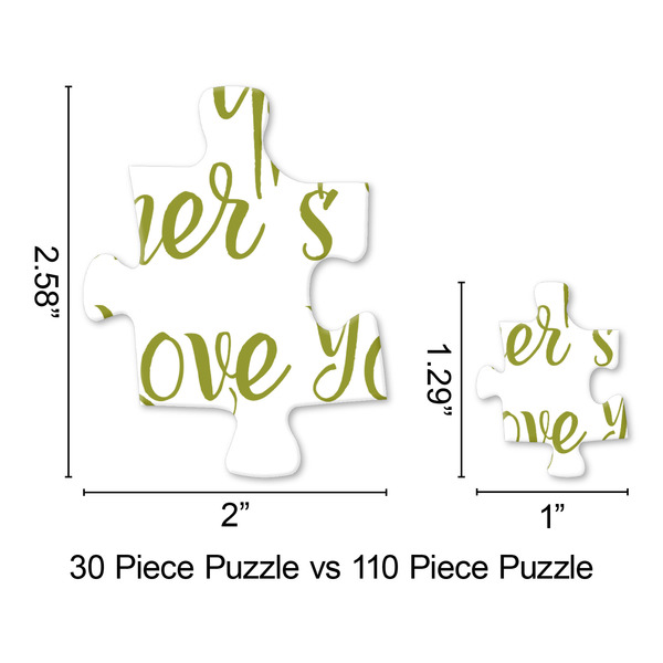 Mother's Day Jigsaw Puzzle - Piece Comparison