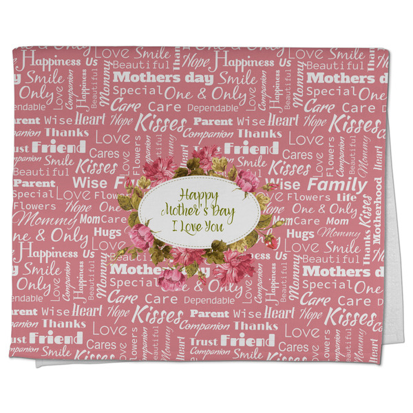 Custom Mother's Day Kitchen Towel - Poly Cotton
