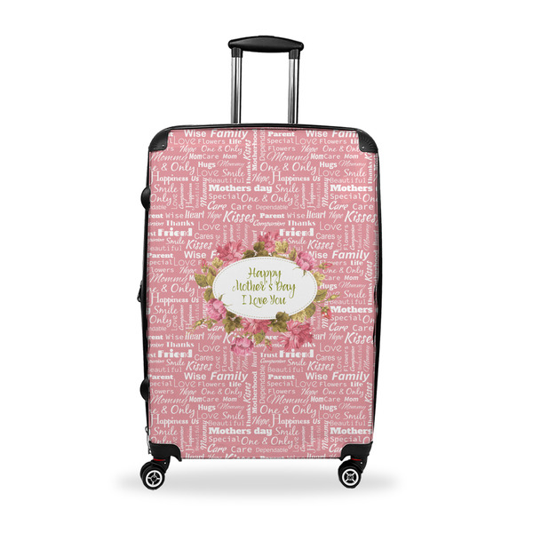 Custom Mother's Day Suitcase - 28" Large - Checked