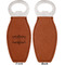 Mother's Day Leather Bar Bottle Opener - Front and Back (single sided)