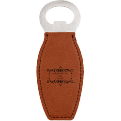 Mother's Day Leatherette Bottle Opener - Double Sided