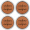 Mother's Day Leather Coaster Set of 4