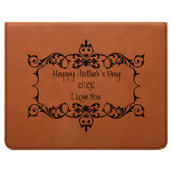 Mother's Day Leatherette 4-Piece Wine Tool Set Flat