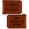 Mother's Day Leatherette Magnetic Money Clip - Front and Back