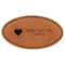 Mother's Day Leatherette Oval Name Badges with Magnet - Main