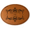 Mother's Day Faux Leather Iron On Patch - Oval