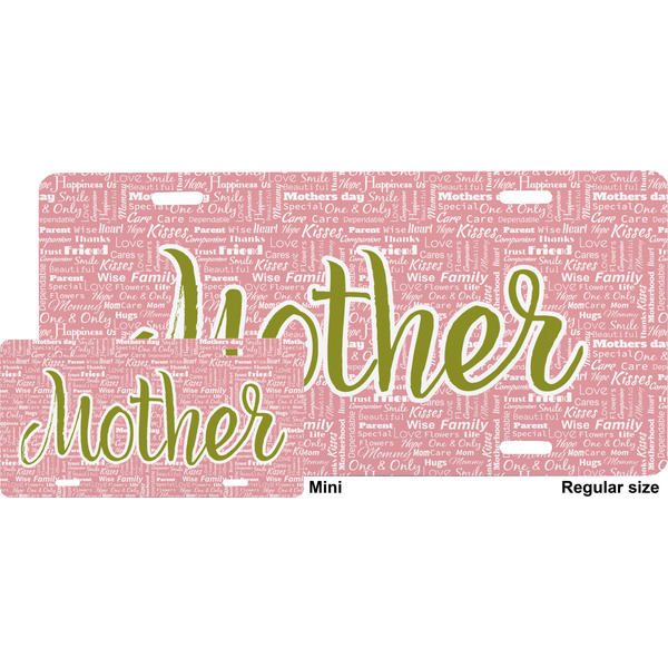 Mother's Day License Plate (Sizes)