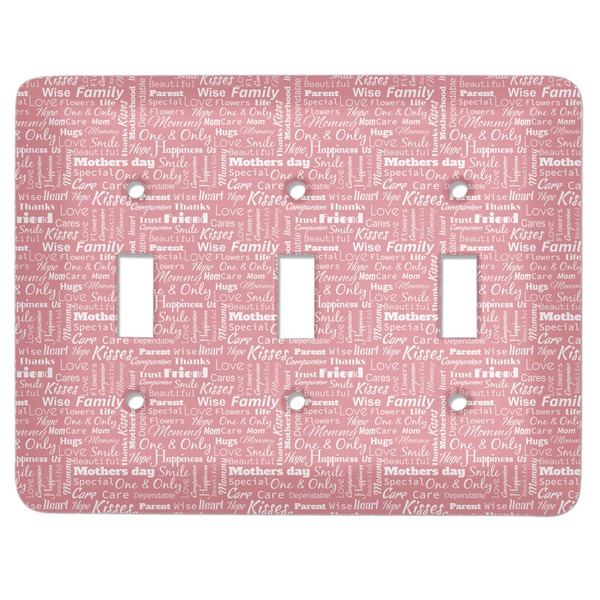 Custom Mother's Day Light Switch Cover (3 Toggle Plate)