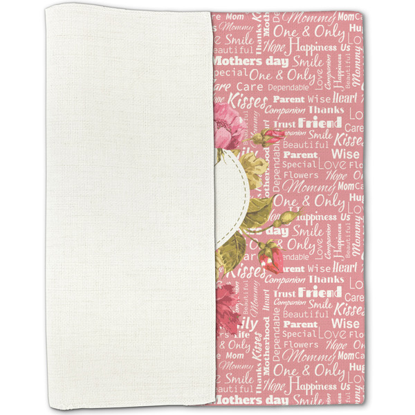 Mother's Day Linen Placemat - Folded Half