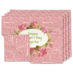 Mother's Day Linen Placemat