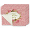 Mother's Day Single-Sided Linen Placemat - Set of 4