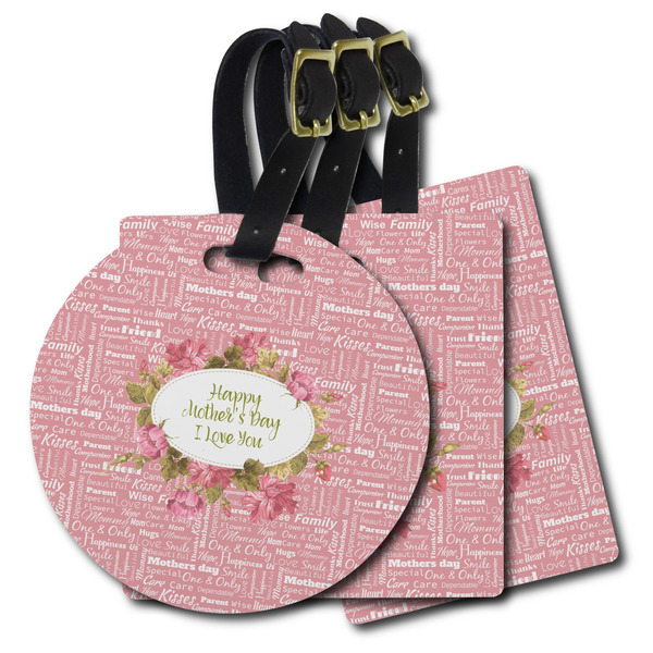 Custom Mother's Day Plastic Luggage Tag