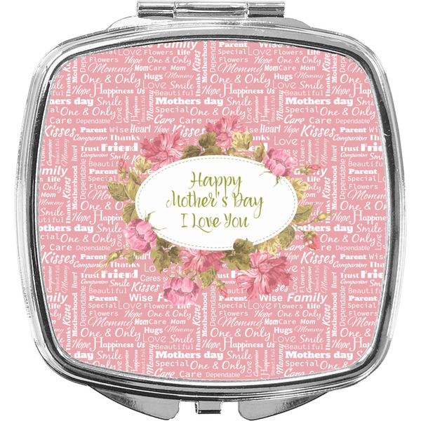 Custom Mother's Day Compact Makeup Mirror