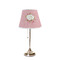 Mother's Day Poly Film Empire Lampshade - On Stand
