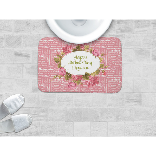 Mother's Day Memory Foam Bath Mat - LIFESTYLE