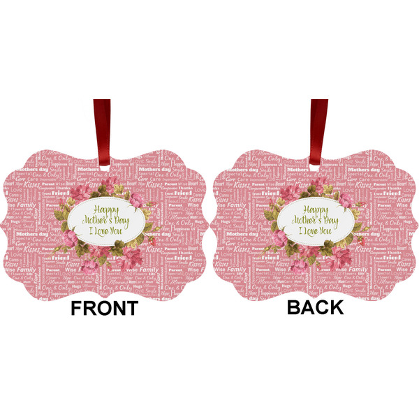Mother's Day Metal Benilux Ornament - Front and Back (APPROVAL)
