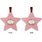 Mother's Day Metal Star Ornament - Front and Back