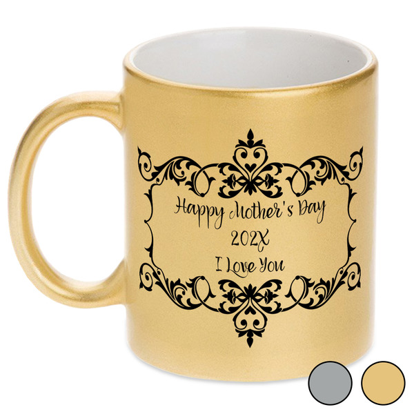 Mother's Day Metallic Mugs