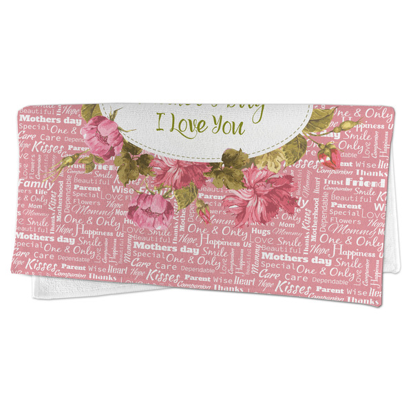 Mother's Day Microfiber Dish Rag - FOLDED (half)