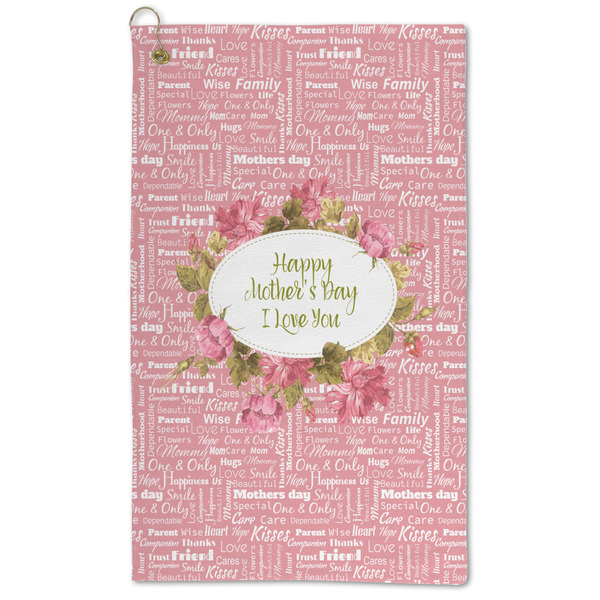 Custom Mother's Day Microfiber Golf Towel