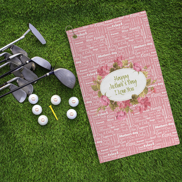 Mother's Day Microfiber Golf Towels - LIFESTYLE