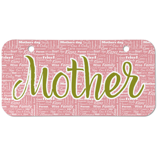 Custom Mother's Day Mini/Bicycle License Plate (2 Holes)