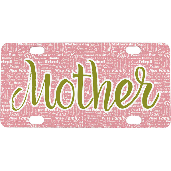 Custom Mother's Day Mini / Bicycle License Plate (4 Holes)