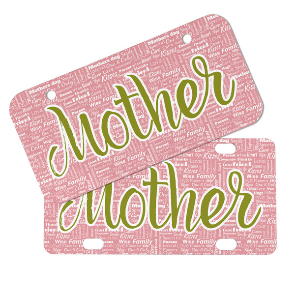Mother's Day Mini License Plates - MAIN (4 and 2 Holes)
