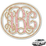 Mother's Day Monogram Car Decal