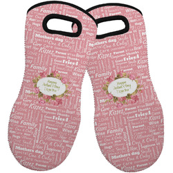 Mother's Day Neoprene Oven Mitts - Set of 2