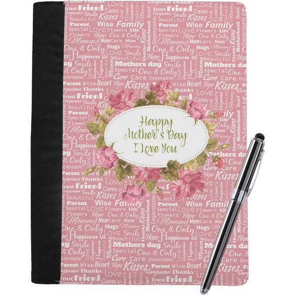Custom Mother's Day Notebook Padfolio - Large