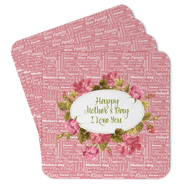 Custom Mother's Day Paper Coasters