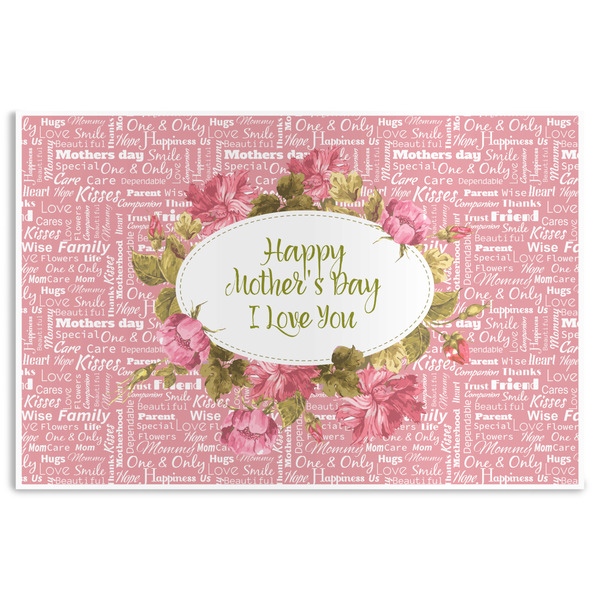 Custom Mother's Day Disposable Paper Placemats