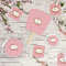 Mother's Day Party Supplies Combination Image - All items - Plates, Coasters, Fans