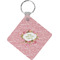 Mother's Day Diamond Plastic Keychain