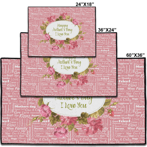 Mother's Day Personalized Door Mat - Group Parent IMF